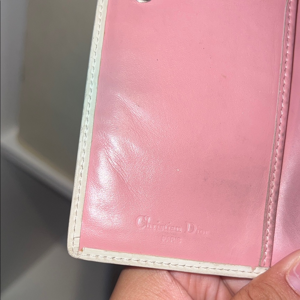 Dior Pink Monogram Clutch - Picture 4 of 7